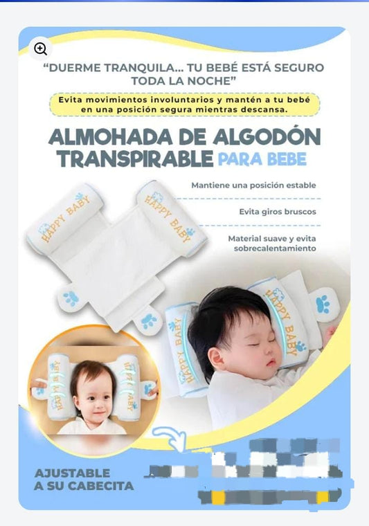 almohadas para bebé